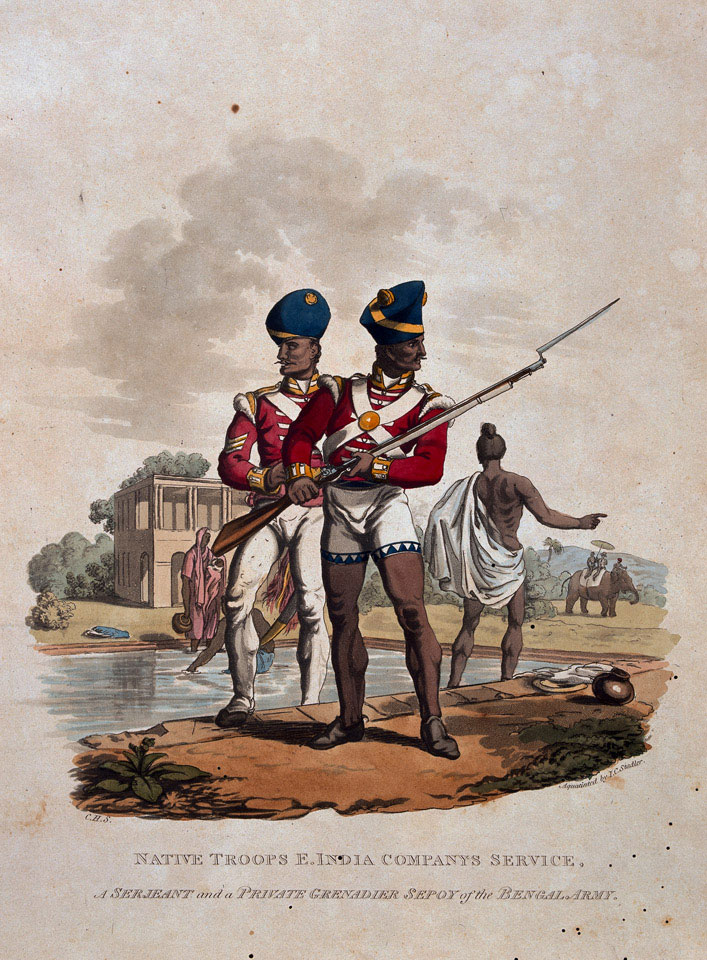 Sepoys, Native Troops in E. India Company-James Wilson