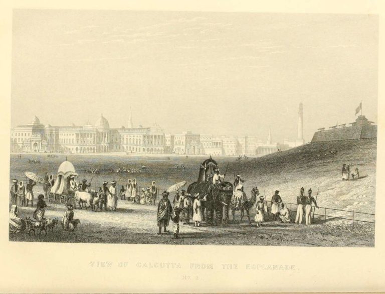 Calcutta from the Esplanade